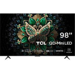Телевизор LED TCL 98" 98C6K черный 4K Ultra HD 144Hz MEMC DVB-T DVB-T2 DVB-C DVB-S DVB-S2 USB WiFi Smart TV