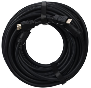 Кабель HDMI-19M --- HDMI-19M ver 2.0+3D / Ethernet, 2 фильтра 15m Telecom <TCG200F-15M>