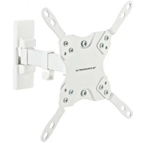 Кронштейн для телевизора Ultramounts UM 864W черный 23"-42" макс.20кг настенный поворотно-выдвижной и наклонный