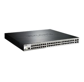 D-Link DGS-1210-52MP / ME / B2A,  PROJ L2 Managed Switch with 48 10 / 100 / 1000Base-T ports and 4 1000Base-X SFP ports   (8 PoE ports 802.3af / 802.3at  (30 W),  40 PoE ports 802.3af  (15, 4 W),  PoE Budget 370 W).1