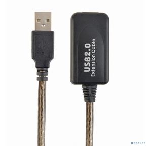 Cablexpert Кабель удлинитель USB 2.0 активный ,  AM / AF,  15м  (UAE-01-15M)