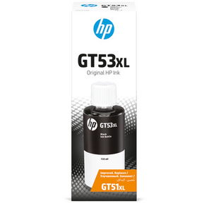 Ёмкость с чернилами HP GT53 черная увеличенной емкости 135 мл  (6000 стр)