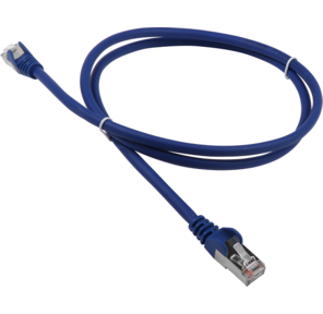 Патч-корд LANMASTER LSZH FTP кат.5e,  10 м,  синий