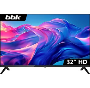 Телевизор LED BBK 32" 32LEM-1075 / TS2C  (B) черный HD 50Hz DVB-T2 DVB-C USB  (RUS)