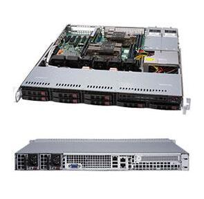 Supermicro SuperServer 1U 1029P-MTR noCPU (2)Scalable / TDP 70-140W /  no DIMM (8) /  SATARAID HDD (8)SFF /  2xGbE / 1xFH,  M2 /  2x600W