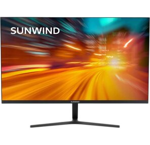 Монитор SunWind 23.8" SM-24FI401 черный IPS LED 1ms 16:9 HDMI матовая 250cd 178гр / 178гр 1920x1080 180Hz G-Sync FreeSync DP FHD 2.79кг