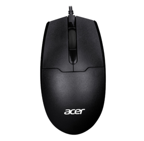 Мышь Acer OMW126 черный оптическая  (1000dpi) USB  (3but)