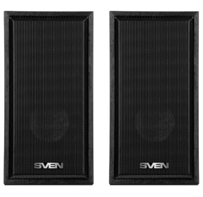 SVEN SPS-509,  чёрный,  USB,  акустическая система 2.0,   мощность 2x3 Вт (RMS)