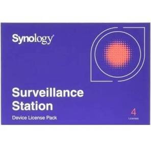 Synology Device License Pack 4 Лицензия на 4 IP- камеру / устройство