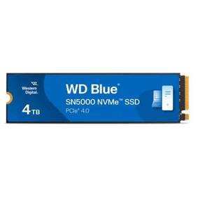 Твердотельный диск 4TB WD Blue,  NVMe,  M.2 2280,  PCI-E 4x4 [R / W - 5500 / 5000 MB / s]