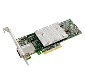 HBA-адаптер Microsemi Adaptec HBA 1100-8e  (2293300-R) PCI Express 3.0 x8,  SAS-3 12 Гб / с,  2хSFF8644 external