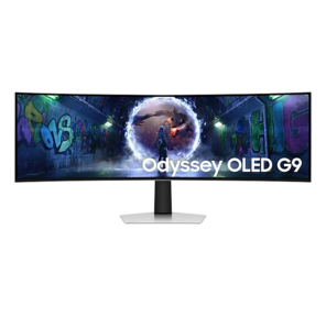 Монитор Samsung 49" Odyssey OLED G9 S49DG932SIXCI серебристый OLED LED 32:9 HDMI матовая HAS 250cd 178гр / 178гр 5120x1440 240Hz FreeSync Premium Pro DP USB 12.9кг