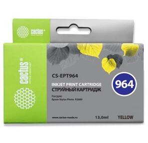 Cactus CS-EPT964 Картридж струйный желтый для Epson Stylus Photo R2880  (13мл)