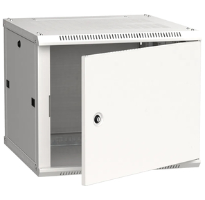 Шкаф LINEA W 9U 600x600 мм дверь металл,  RAL7035