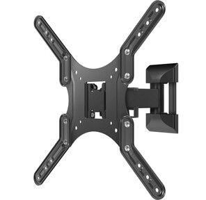 Кронштейн ONKRON /  26-55" макс. 400*400,  1 колено,  наклон -2+12?,  поворот 80? макс 35кг,  от стены 40-210мм,  черный