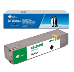 Картридж струйный G&G GG-L0S07AE черный  (260мл) для HP PageWide Pro 452dn / 452dw / 477dn / 477dw MFP
