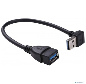 KS-is KS-401O Кабель адаптер угловой USB 3.0 M-F,   левый