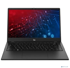 Ноутбук IRU Planio 14ING N100 8Gb SSD512Gb Intel Iris Xe graphics 14" IPS FHD  (1920x1080) Free DOS black 6000mAh  (2058899)