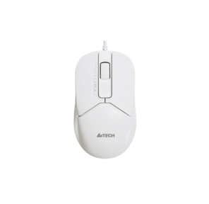 Мышь A4Tech Fstyler FM12 белый оптическая  (1200dpi) USB  (3but)