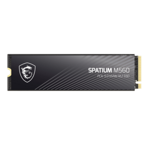 Твердотельный накопитель SSD MSI M.2 2280 2TB SPATIUM M560 Client SSD S78-440Q940-P83,  PCIe Gen4x4 with NVMe,   3D TLC,  R /  W 4900 /  4400