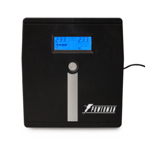 UPS POWERMAN Smart Sine 1000,  LCD,  line-interactive,  1000VA,  700W,  4 eurosockets with backup power,  USB,  battery 12V 7Ah 2 pcs.,  353mm x 149.3mm x 162mm,  9.2 kg.