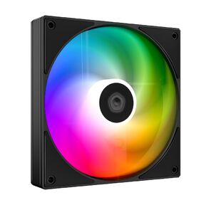 Вентилятор для корпуса ID-COOLING AS-120-ARGB-K  (120mm,  2000rpm,  58.0 CFM,  27.2 дБ,  PWM 4-pin,  ARGB,  black)  (AS-120-ARGB-K)