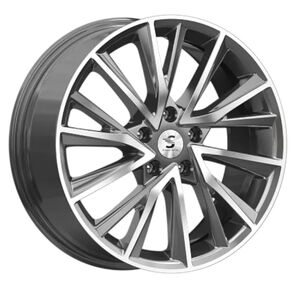 Легковой диск КиК 7, 5 / 18 5*108 Diamond gross graphite