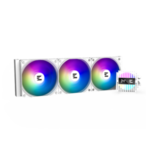 Zalman ALPHA2 A36 White CPU Liquid Cooler 360mm,  ARGB,  white