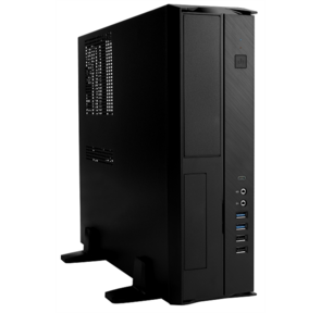Slim Case INWIN BL067BL IP-S300FF7-0 U2*2+U3*2+Combo audio+FAN+ intrusion switch