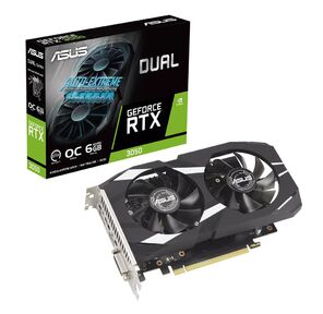 ASUS DUAL-RTX3050-O6G /  / RTX3050, DVI, HDMI, DP, 6G, D6; 90YV0K60-M0NA00
