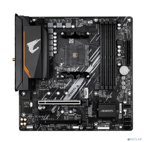 Gigabyte B550M AORUS ELITE AX Soc-AM4 AMD B550 4xDDR4 mATX AC`97 8ch (7.1) GbLAN RAID+DVI+HDMI