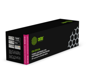 Тонер Картридж Cactus CS-CF213A пурпурный для HP LaserJet Pro 200 M251 / M276  (1800стр.)