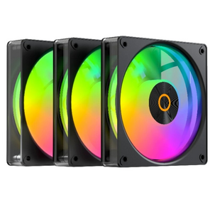 Вентилятор для корпуса Ocypus Gamma F12 Elite BK ARGB 3 IN 1,  120x120x25mm,  4-PIN PWM,  600-1800 RPM,  26 DBA MAX,  HYDRO BEARING