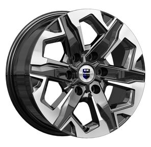 Легковой диск КиК 7, 5 / 17 6*139, 7 Алмаз черный