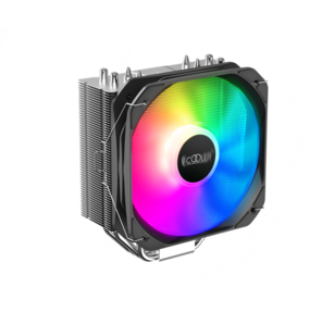 PCCooler Paladin 400 ARGB S115X / 1200 / 1700 / AM4  (20 шт / кор,  TDP 200W,  130mm PWM ARGB FAN,  4 тепловые трубки 6мм,  800-1600RPM,  18-28, 6dBa)