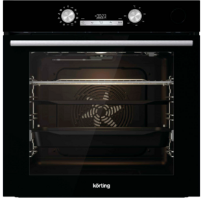 Встраиваемый духовой шкаф /  60 см,  встраиваемый духовой шкаф,  77 л,  очистка паром,  12 режимов,  черный цвет