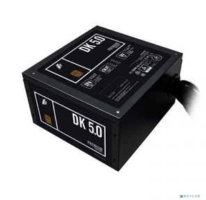 1STPLAYER Блок питания DK PREMIUM 500W  /  ATX 2.4,  APFC,  80 PLUS BRONZE,  120mm fan  /  PS-500AX