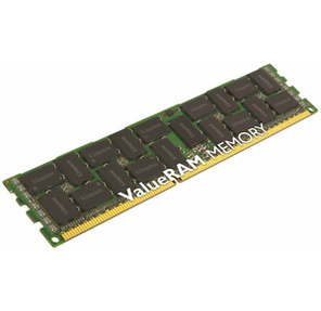 Kingston KVR16R11D4 / 16 ValueRAM DDR3 SDRAM 16Gb,  1600МГц,  PC3-12800,  ECC,  Registered,  Dual Rank,  CL11