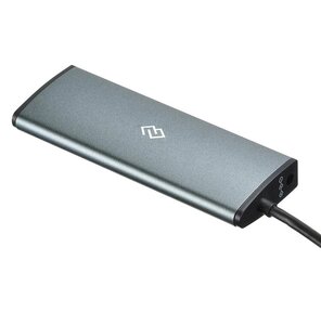 Разветвитель USB-C Digma HUB-4U3.0-UC-G 4порт. серый