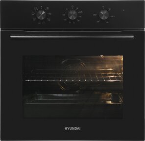 Духовой шкаф Электрический Hyundai HEO 66412 BG черный