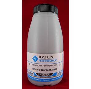 Тонер HP CP2020 / 2025 / 2320 Black,  химический  (фл.100г.) Katun фас. России