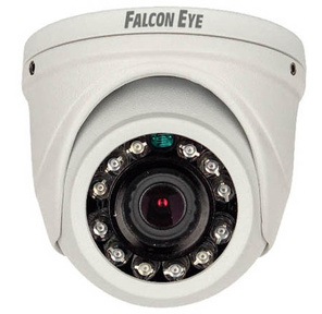 Falcon Eye FE-MHD-D2-10 Купольная,  универсальная 1080 видеокамера 4 в 1  (AHD,  TVI,  CVI,  CVBS) с функцией «День / Ночь»; 1 / 2.9" Sony Exmor CMOS IMX323 сенсор,  разрешение 1920 х 1080,  2D / 3D DNR,  UTC,  DWDR