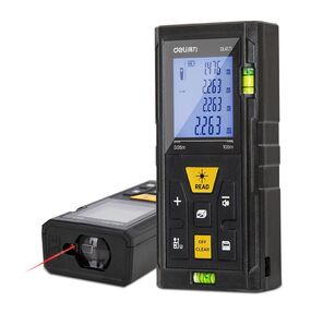 Лазерный дальномер Deli DL4171  (Диапазон измерения 0, 05~100м,  точность измерения: ±3мм)