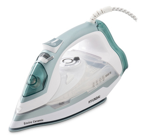 Утюг Hyundai H-SI01223 3000Вт белый / изумрудный