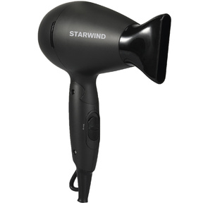 Фен Starwind SHD 7067 1400Вт графит / черный