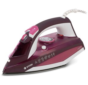 Утюг Vitek VT-1215 2400Вт розовый