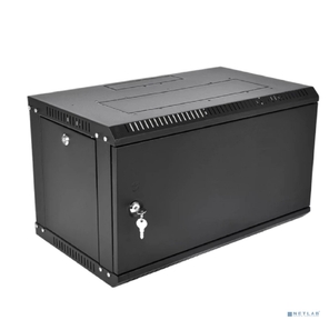 ЦМО Шкаф телекоммуникационный настенный сварной 6U  (600  500) съёмные стенки,  дверь металл,  чёрный