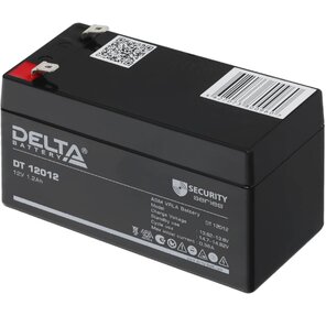 Delta DT 12012  (1.2 А\ч,  12В) свинцово- кислотный аккумулятор