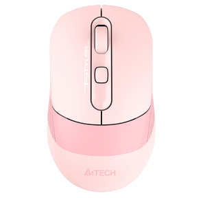 Мышь A4Tech Fstyler FB10C розовый оптическая  (2400dpi) беспроводная BT / Radio USB  (4but)