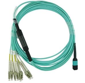 Кабельная сборка Lenovo 3m MPO-4xLC OM3 MMF Breakout Cable,  00FM413